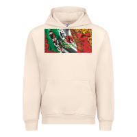 Sandshell mexico flag cowhide leopard sunflower and roses licanse  plate Urban Hoodie - Artiststas