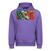 Tulip mexico flag cowhide leopard sunflower and roses licanse  plate Urban Hoodie - Artiststas