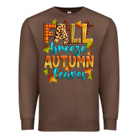 Chestnut fall breeze autumn leaves Premium Sweatshirt - Zillion Design Studio