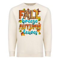 Sandshell fall breeze autumn leaves Premium Sweatshirt - Zillion Design Studio