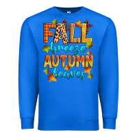 True Royal fall breeze autumn leaves Premium Sweatshirt - Zillion Design Studio