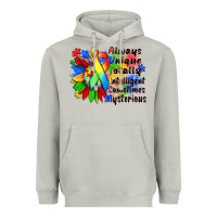 Moon Dust always unique totally intelligent sometimes myster Heavyweight Hoodie - Zillion Design Studio