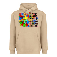 Mushroom always unique totally intelligent sometimes myster Heavyweight Hoodie - Zillion Design Studio