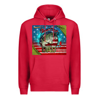 Cardinal reel cool dad fishing Premium Hoodie - Jasminsmagicworld