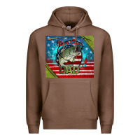 Chestnut reel cool dad fishing Premium Hoodie - Jasminsmagicworld