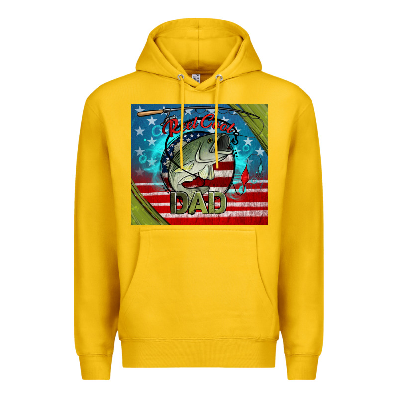 Reel Cool Dad Fishing Premium Hoodie by Jasminsmagicworld | Teevron