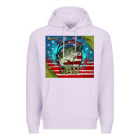 Lilac reel cool dad fishing Premium Hoodie - Jasminsmagicworld