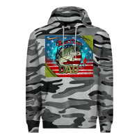 Slate Camo reel cool dad fishing Premium Hoodie - Jasminsmagicworld