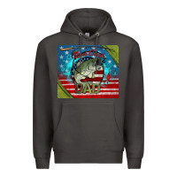 Smoke reel cool dad fishing Premium Hoodie - Jasminsmagicworld