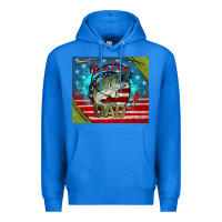 True Royal reel cool dad fishing Premium Hoodie - Jasminsmagicworld