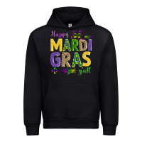 Black happy mardi gras y'all Urban Hoodie - AdoDesignShop