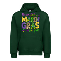 Forest Green happy mardi gras y'all Urban Hoodie - AdoDesignShop