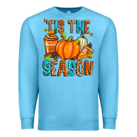 Ocean Blue 'tis the season fall Premium Sweatshirt - Zillion Design Studio