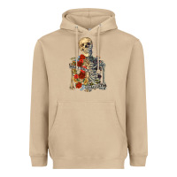 Mushroom inhale peace exhale chaos Heavyweight Hoodie - RanaPortraitStore