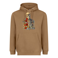 Toasted Coconut inhale peace exhale chaos Heavyweight Hoodie - RanaPortraitStore