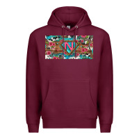 Burgundy super nurse license plate Premium Hoodie - BundleAndBundleShop