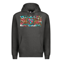 Charcoal Heather super nurse license plate Premium Hoodie - BundleAndBundleShop