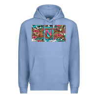 Colony Blue super nurse license plate Premium Hoodie - BundleAndBundleShop