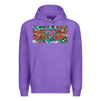 Purple super nurse license plate Premium Hoodie - BundleAndBundleShop