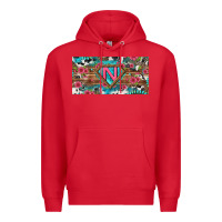 Red super nurse license plate Premium Hoodie - BundleAndBundleShop
