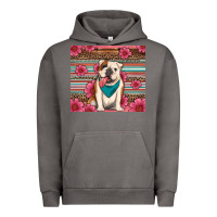Pigment Tornado british bulldog floral serape tumbler Urban Hoodie - Artiststas