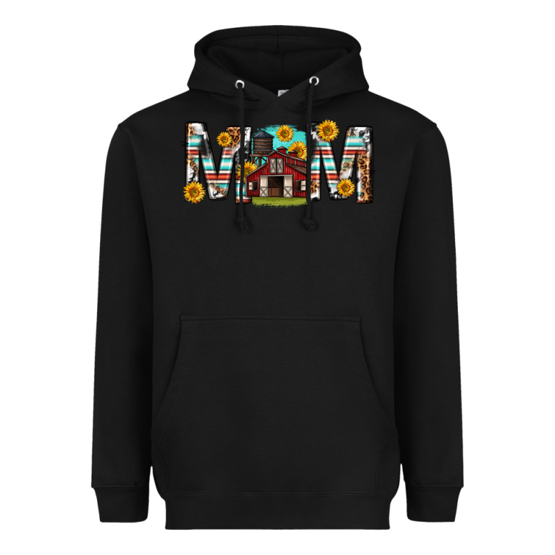 Barn Mom Western Mother S Day Heavyweight Hoodie by texasbilliewilder | Teevron