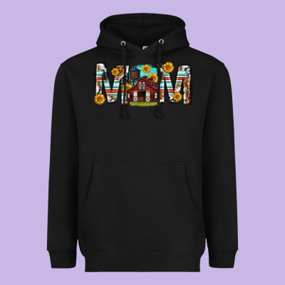 Heavyweight Hoodie barn mom western mother s day