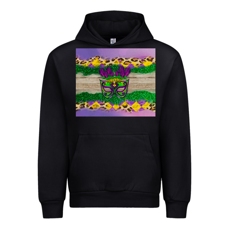 Mardi Gras Mask Urban Hoodie by AdoDesignShop | Teevron
