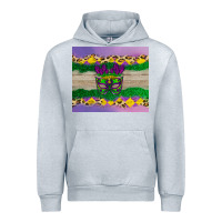 Heather Grey mardi gras mask Urban Hoodie - AdoDesignShop