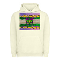 Pigment Pistachio mardi gras mask Urban Hoodie - AdoDesignShop