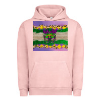 Pigment Salmon mardi gras mask Urban Hoodie - AdoDesignShop