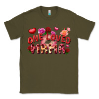 Army Green One loved mama Classic Tee - FaDigitalArtStudio