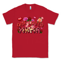 Red One loved mama Classic Tee - FaDigitalArtStudio
