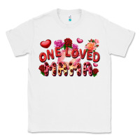 White One loved mama Classic Tee - FaDigitalArtStudio