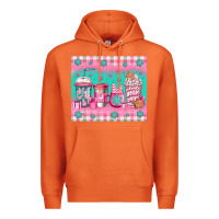 Carrot pink christmas coffee Premium Hoodie - Jasminsmagicworld
