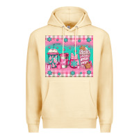 Pina Colada pink christmas coffee Premium Hoodie - Jasminsmagicworld