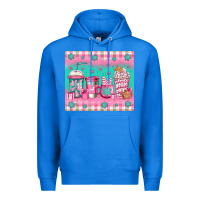 True Royal pink christmas coffee Premium Hoodie - Jasminsmagicworld