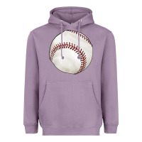 Lavender baseball Heavyweight Hoodie - texasbilliewilder