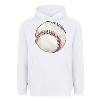 White baseball Heavyweight Hoodie - texasbilliewilder