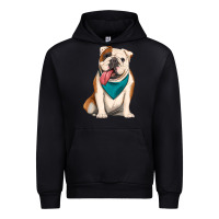 English Bulldog Urban Hoodie | Teevron