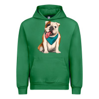 Emerald english bulldog Urban Hoodie - Artiststas