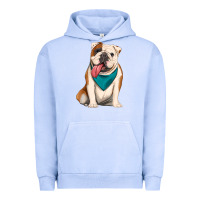 Pigment Grape Ice english bulldog Urban Hoodie - Artiststas