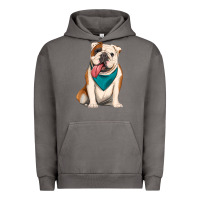Pigment Tornado english bulldog Urban Hoodie - Artiststas