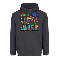Smoke think before you judge autism Heavyweight Hoodie - Zillion Design Studio