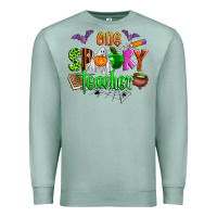 Seafoam one spooky teacher Premium Sweatshirt - Zillion Design Studio