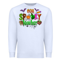 One Spooky Teacher Premium Sweatshirt | Teevron