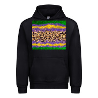 Black mardi gras leopard Urban Hoodie - AdoDesignShop