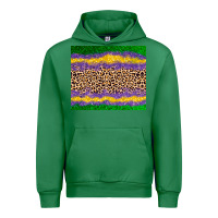 Emerald mardi gras leopard Urban Hoodie - AdoDesignShop