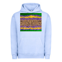 Pigment Grape Ice mardi gras leopard Urban Hoodie - AdoDesignShop