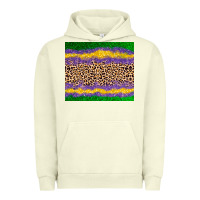 Pigment Pistachio mardi gras leopard Urban Hoodie - AdoDesignShop